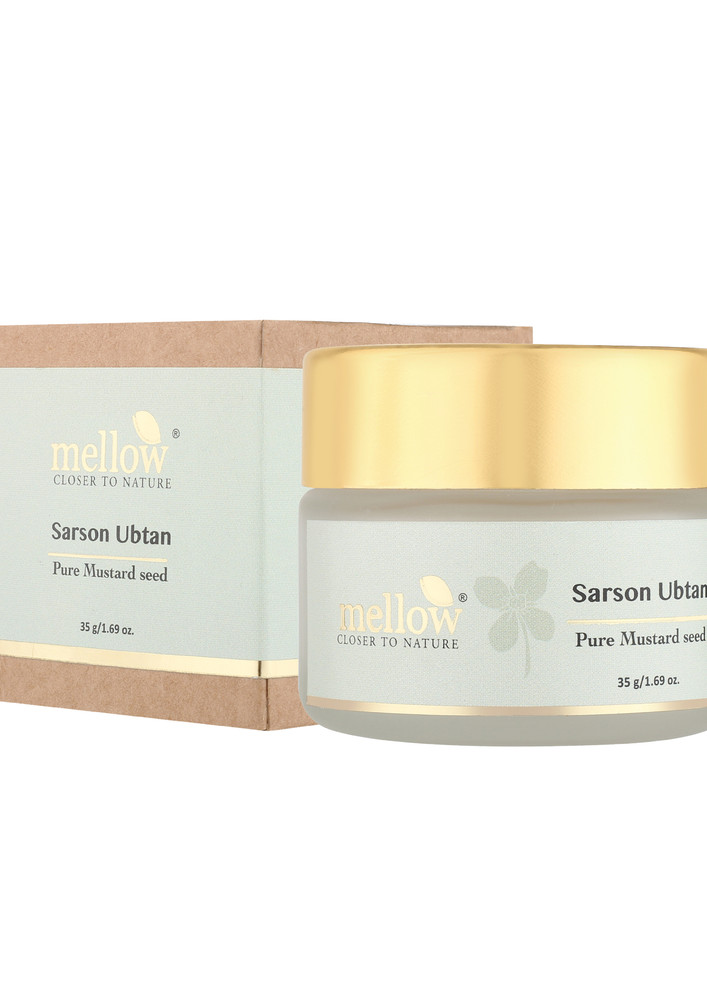 Mellow Sarson Ubtan with Sarson Seed and Cow Milk for Smooth and Toned Skin-SASRON35
