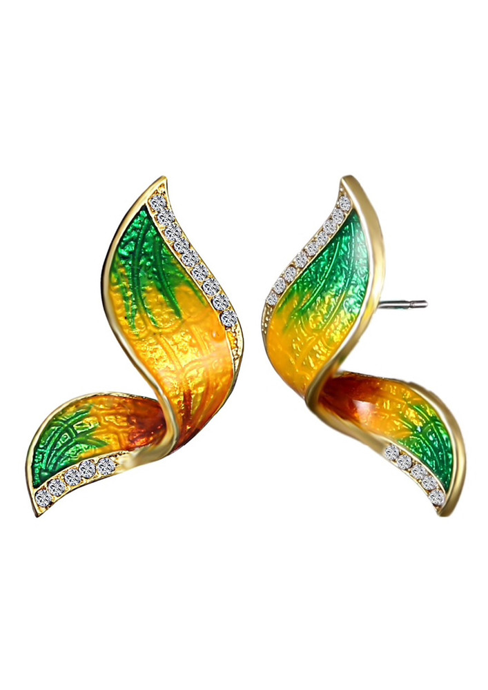 Butterfly Studs With Open Wings Earrings