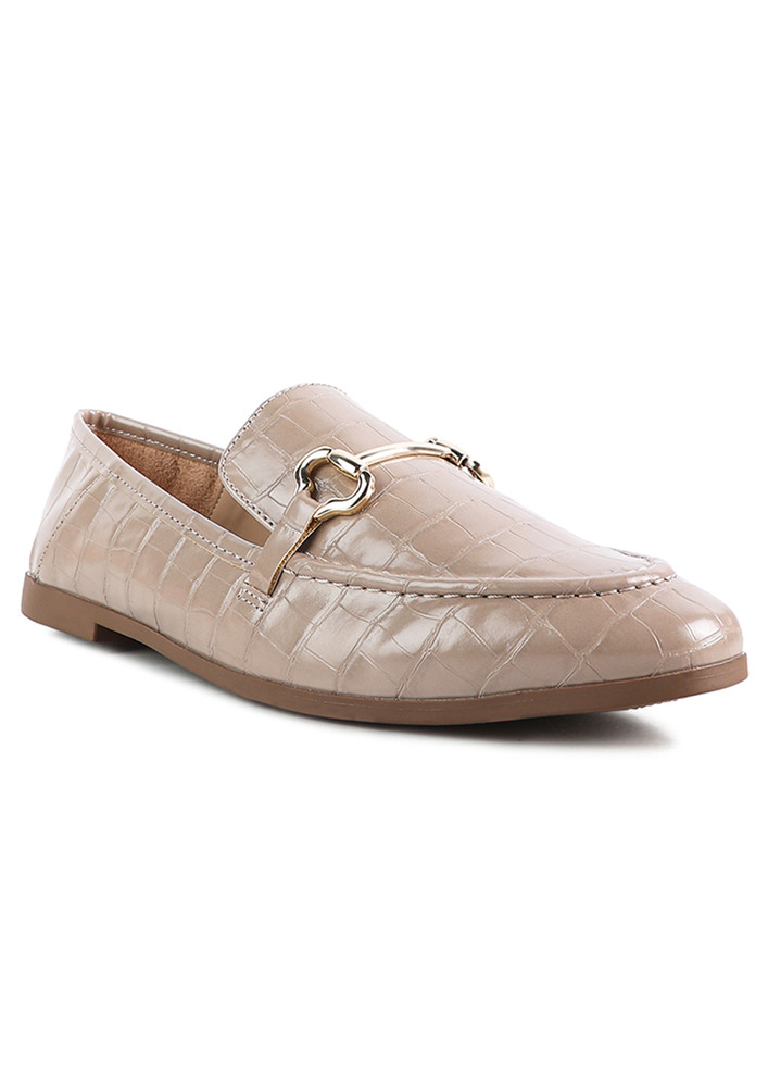 Taupe Semi Casual Loafers