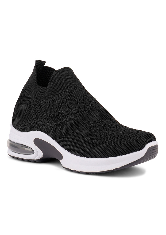 Black Camps Active Low Sock Trainers