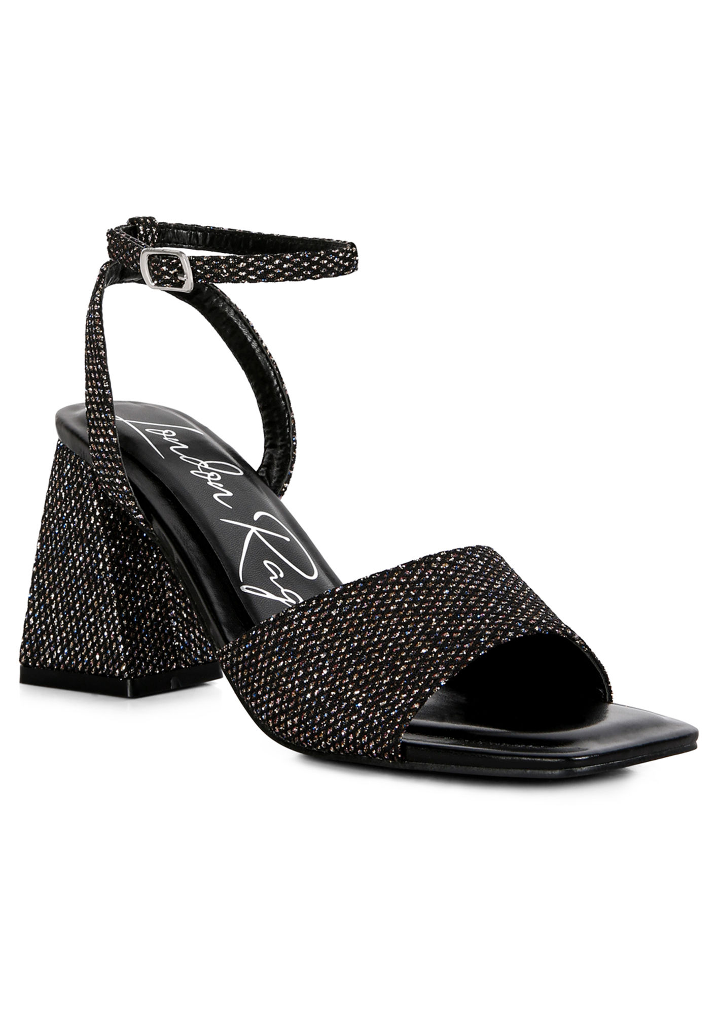 Moda in Pelle Supernova Embellished Heeled Sandals, Pewter at John Lewis &  Partners