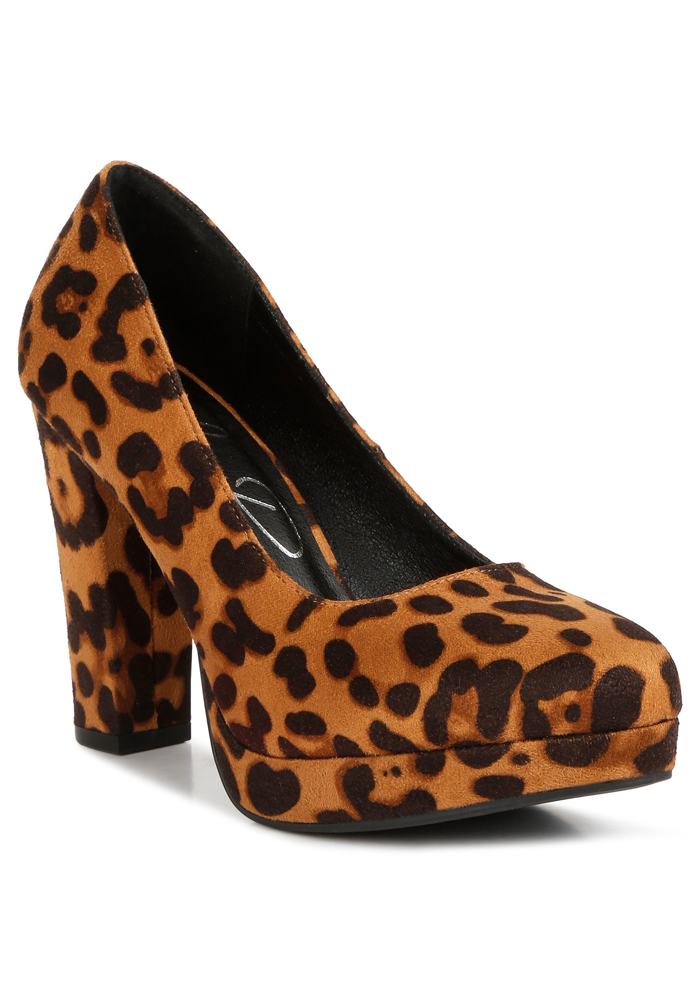 Block-heeled court shoes - Dark brown - Ladies | H&M IN
