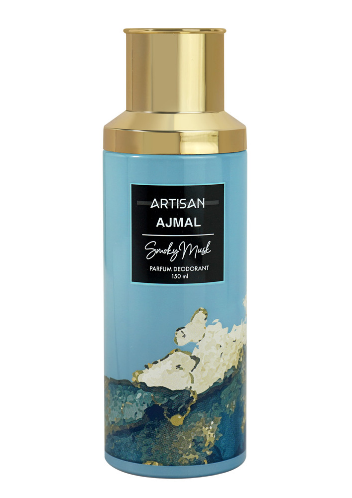 Ajmal ARTISAN - SMOKY MUSK DEODORANT PERFUME 150ML LONGLASTING SPRAY GIFT FOR MEN AND WOMEN ONLINE EXCLUSIVE