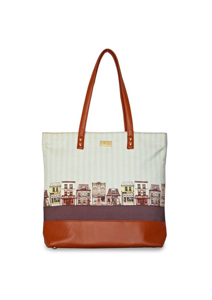 Strokes by Namrata Mehta Old Town Road Tote Bag For Women
