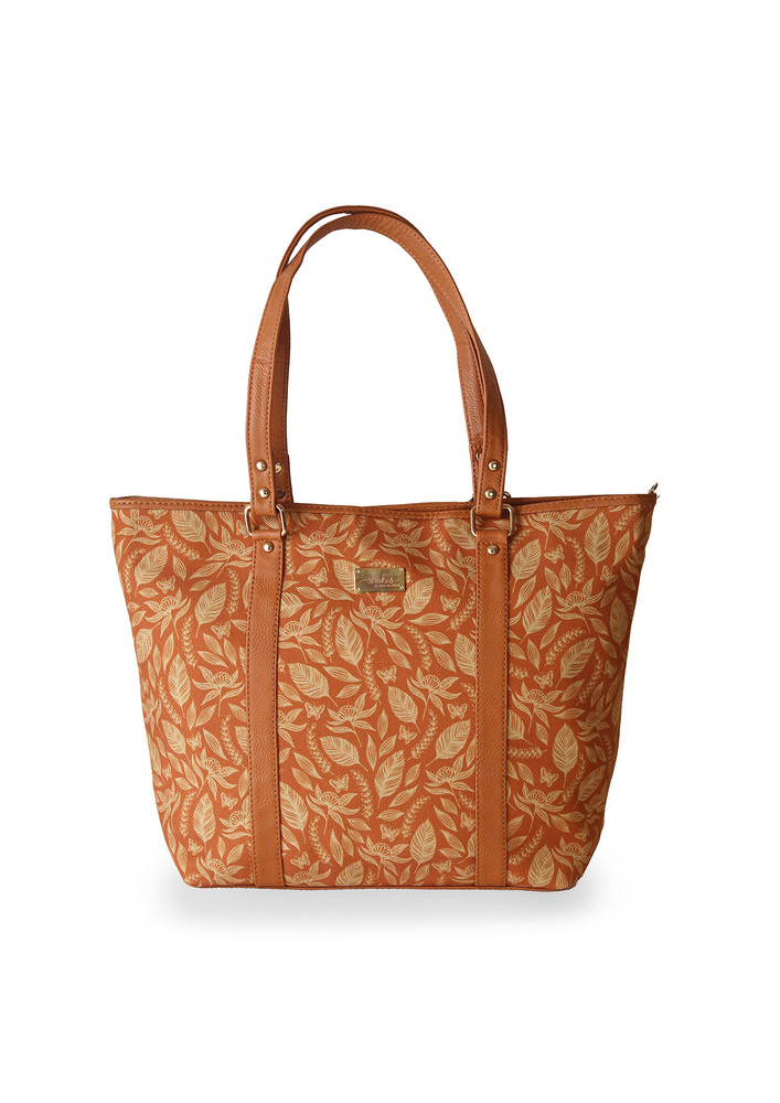 Strokes by Namrata Mehta Forest Spice Tote Bag For Women
