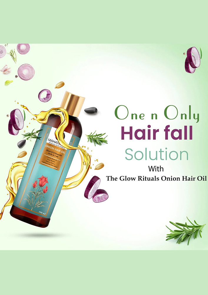 The Glow Rituals Mahatailam Onion Hair Oil