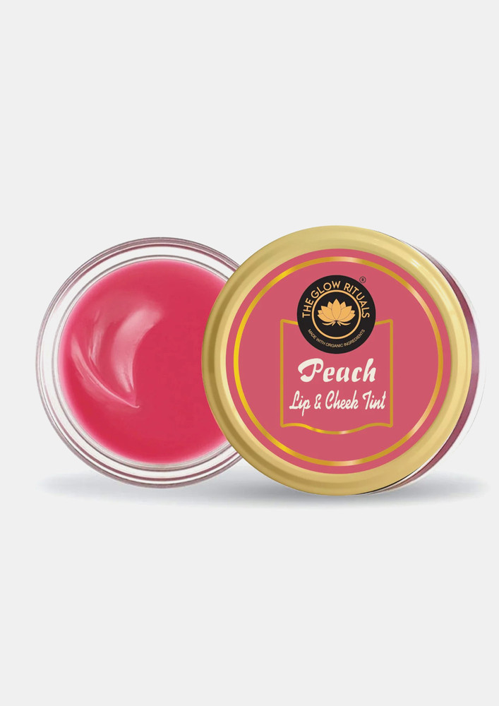 The Glow Rituals Peach Lip & Cheek Tint