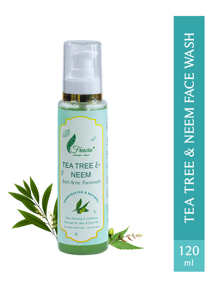 Frescia Tea Tree Neem Anti Acne Face Wash - 120ml
