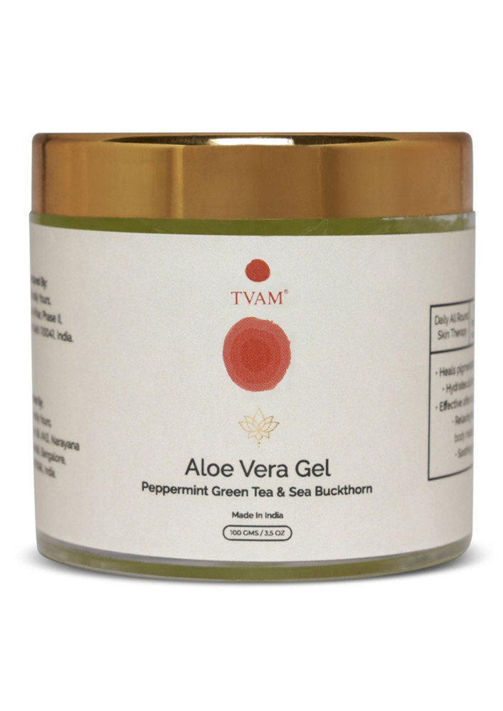 Aloe Vera Gel- Peppermint Green Tea & Sea Buckthorn