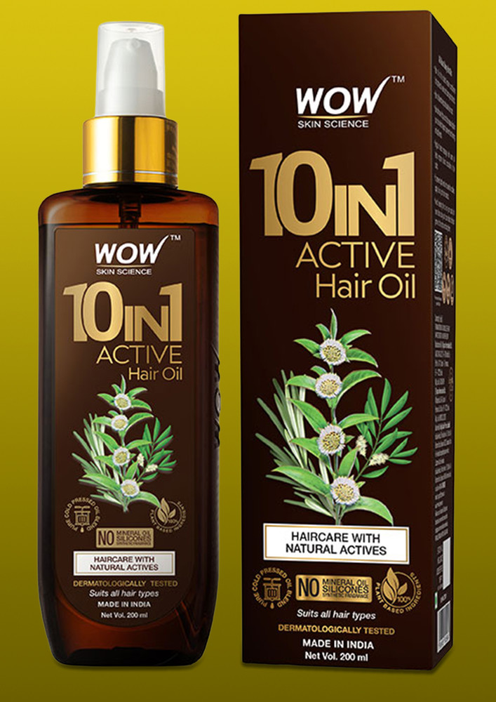 WOW Skin Science 10-in-1 Miracle Hair Oil - 200 ml