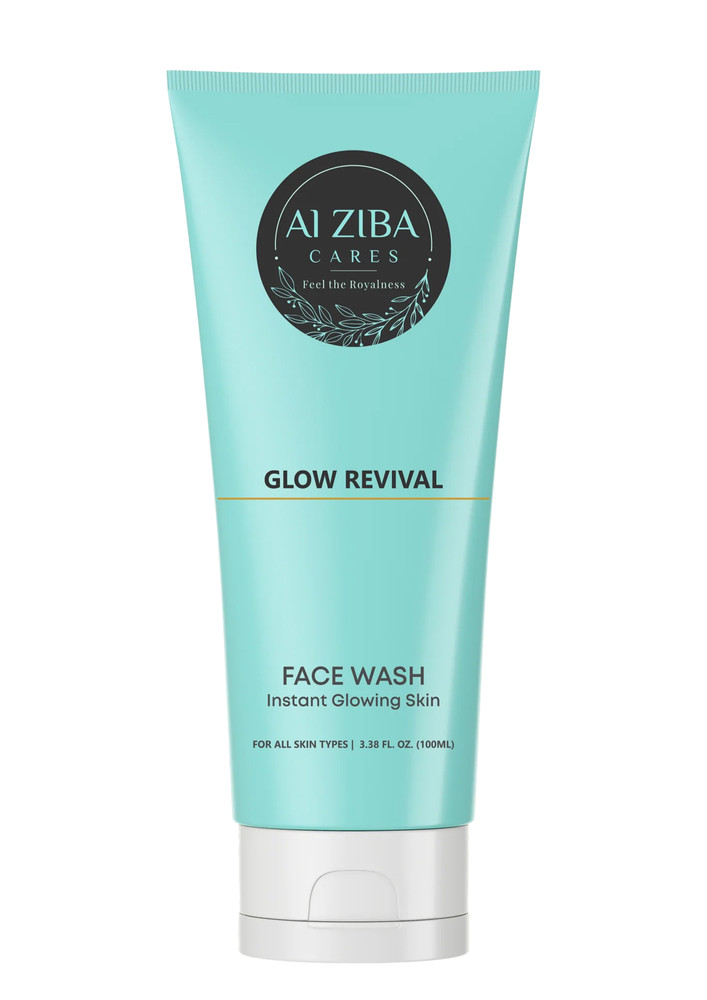 Glow Revival Face Wash Instant Glowing Skin WIth Vitamin E & Aloe Vera - 100 Ml