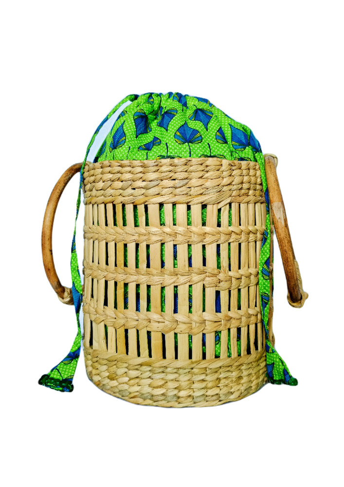Imars Potli Basket Bag- Green
