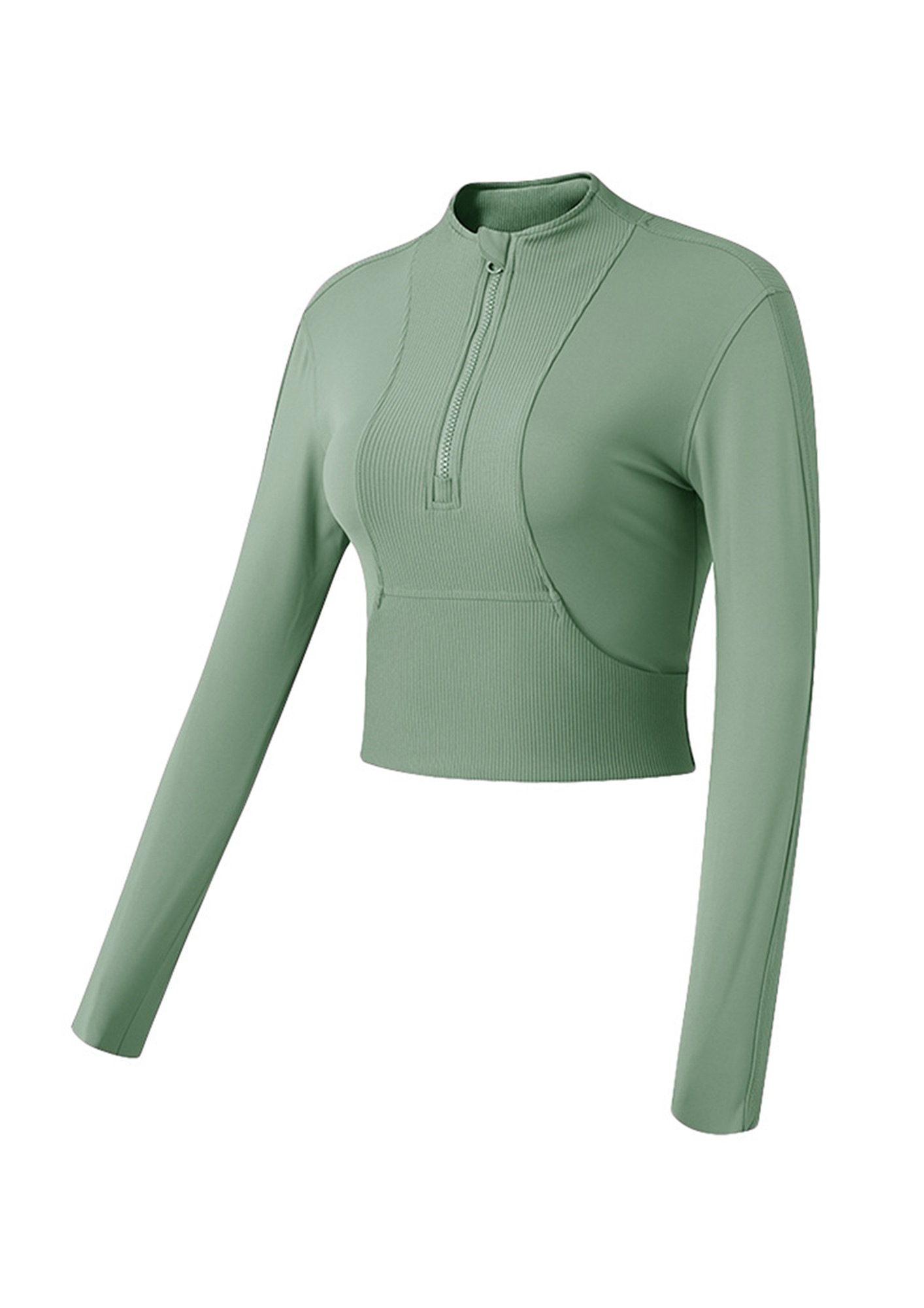 RACE TRACK GREEN FITTED JACKET