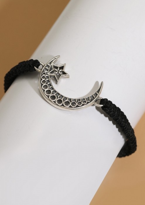 Amazon.com: YDD 14k Solid Gold Star Moon Bracelets for Women Gold Star  Bracelet Moon Bracelet Gold Moon and Star Bracelet Gifts for Birthday  Christmas 6.5''-8.5'': Clothing, Shoes & Jewelry
