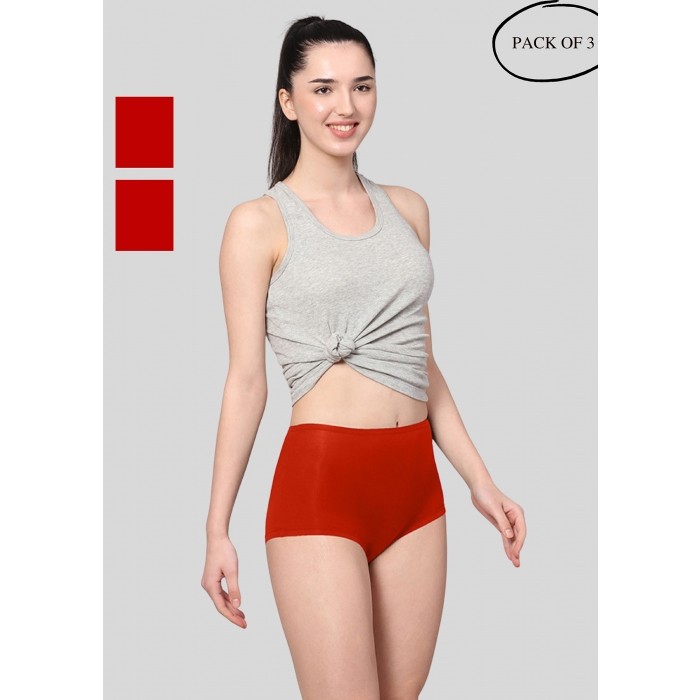 Buy AshleyandAlvis Anti Bacterial, Bamboo MicroModal, Premium Panty, Women  Hipster brief, No Itching, 3X Moisture Wicking Daily use Underwear, ,  (Color-WHITE-GREY-RED) (Size-L) (PACK OF 3) Online at Best Prices in India 