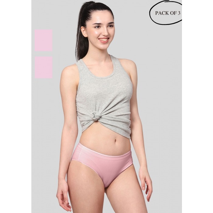 Buy AshleyandAlvis Anti Bacterial, Bamboo MicroModal, Premium Panty, Women  Hipster brief, No Itching, 3X Moisture Wicking Daily use Underwear, ,  (Color-WHITE-GREY-RED) (Size-L) (PACK OF 3) Online at Best Prices in India 