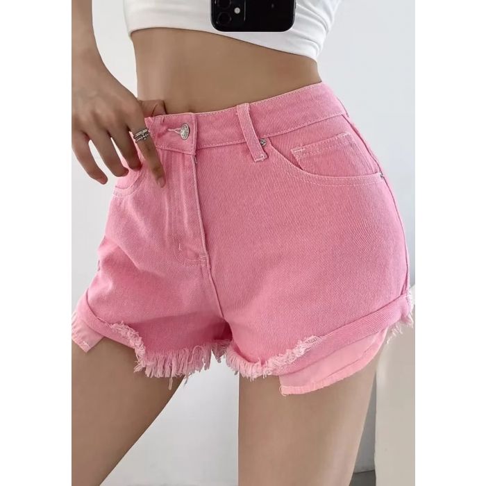 urSense Women Slim Fit Dyed Denim Shorts Price in India, Full  Specifications & Offers | DTashion.com