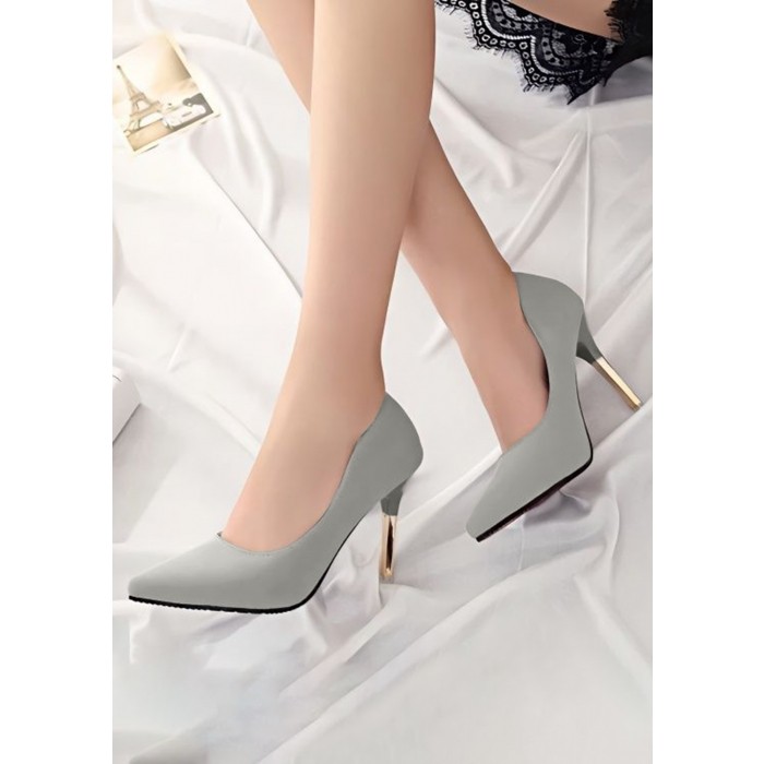 Black Satin High Heels Pointed Toe Stiletto Heel Pumps For Women -  Milanoo.com