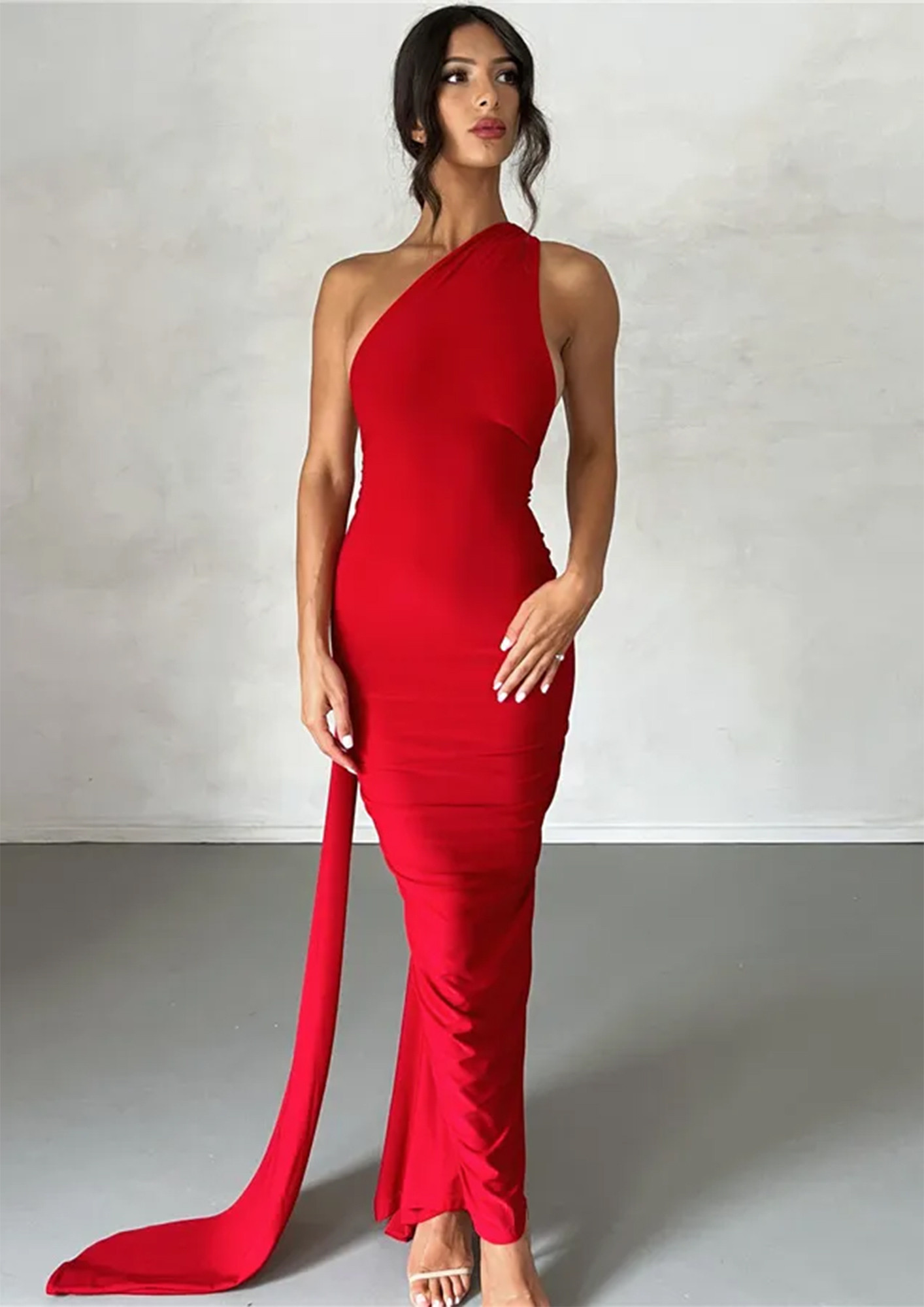 Red Maxi Dress With Bow Detail | Maxi Dresses – Saved by the Dress