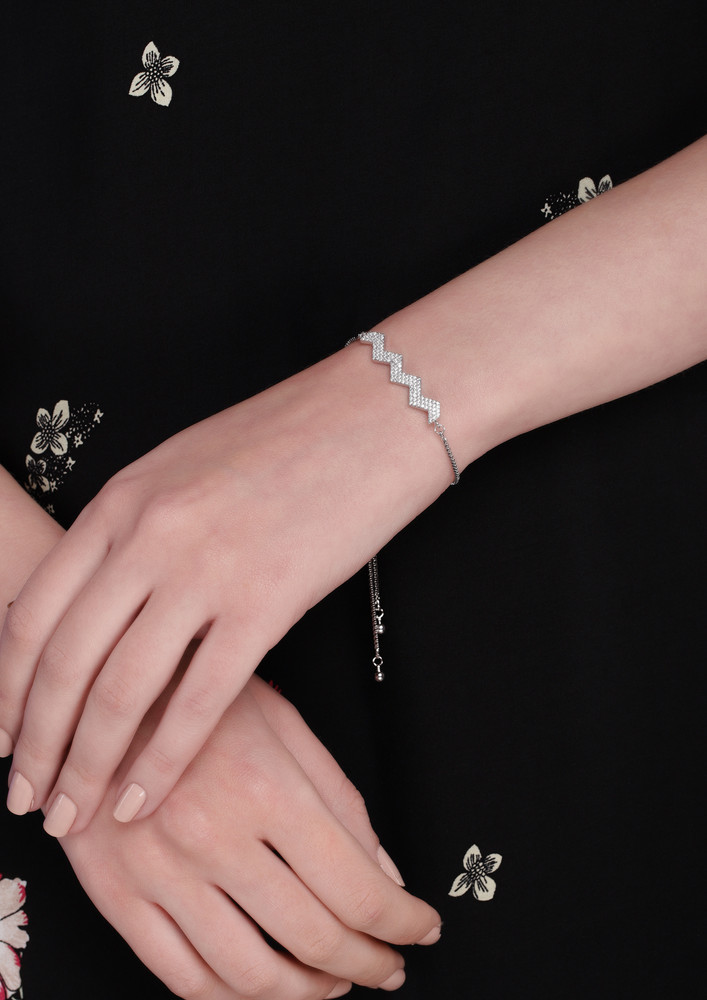 Shinee Bright Silver Bracelet