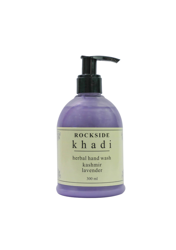 ROCKSIDE Khadi Herbal Hand Wash Kashmir Lavender  (  Set Of 2 )