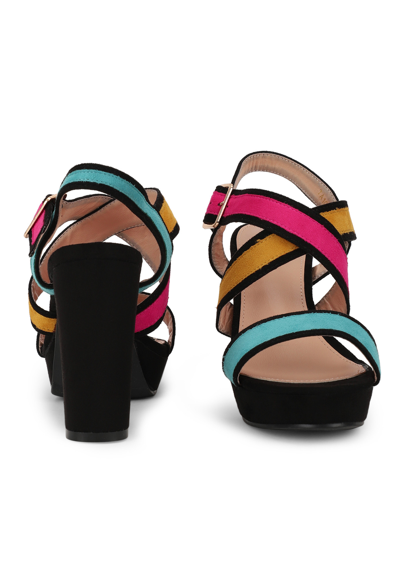 Monique Heels- Multi Color – Atlanta Shoe Studio