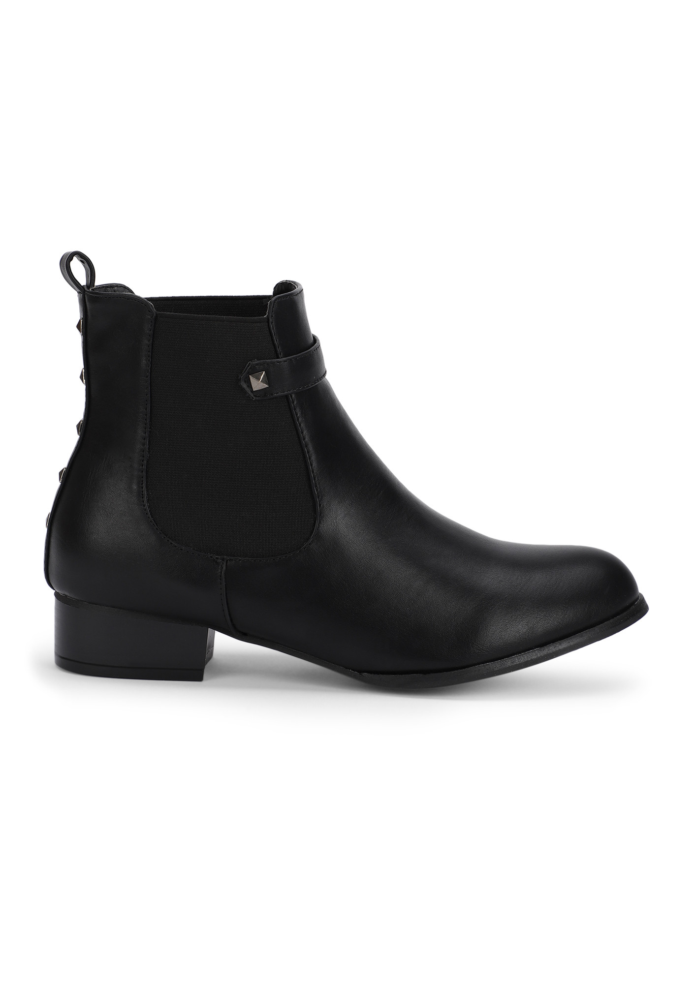 WE ARE LOVING IT BLACK ANKLE BOOTS