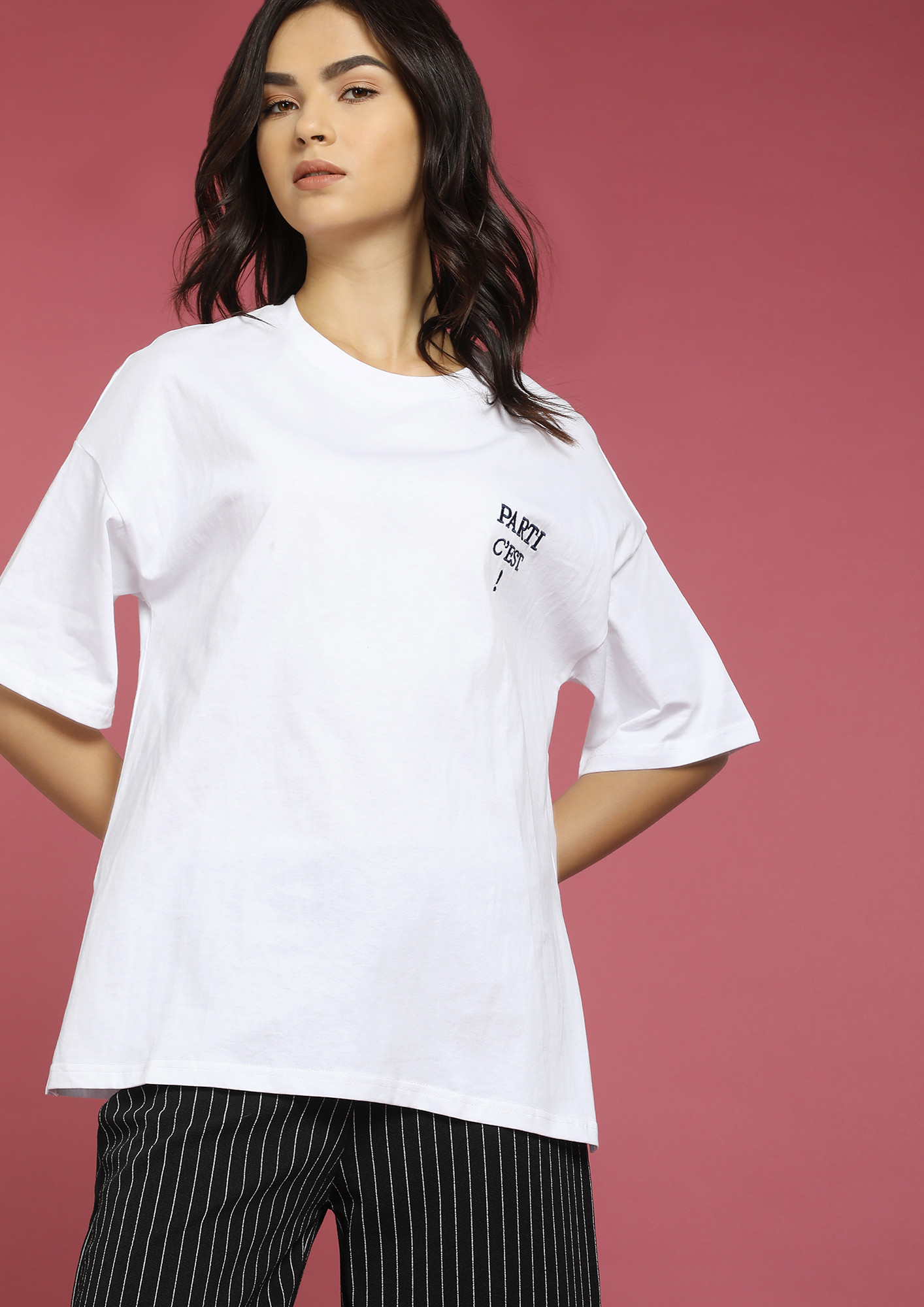 SUCH A COOL GIRL WHITE T-SHIRT