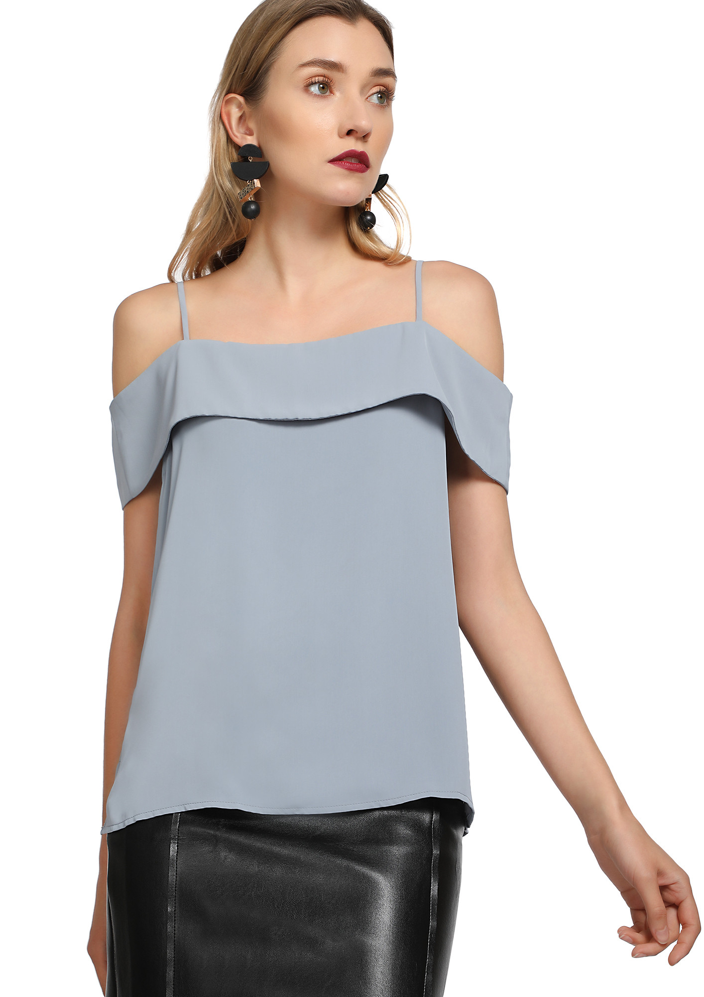 SAY YES TO PASTEL BLUE CAMI TOP