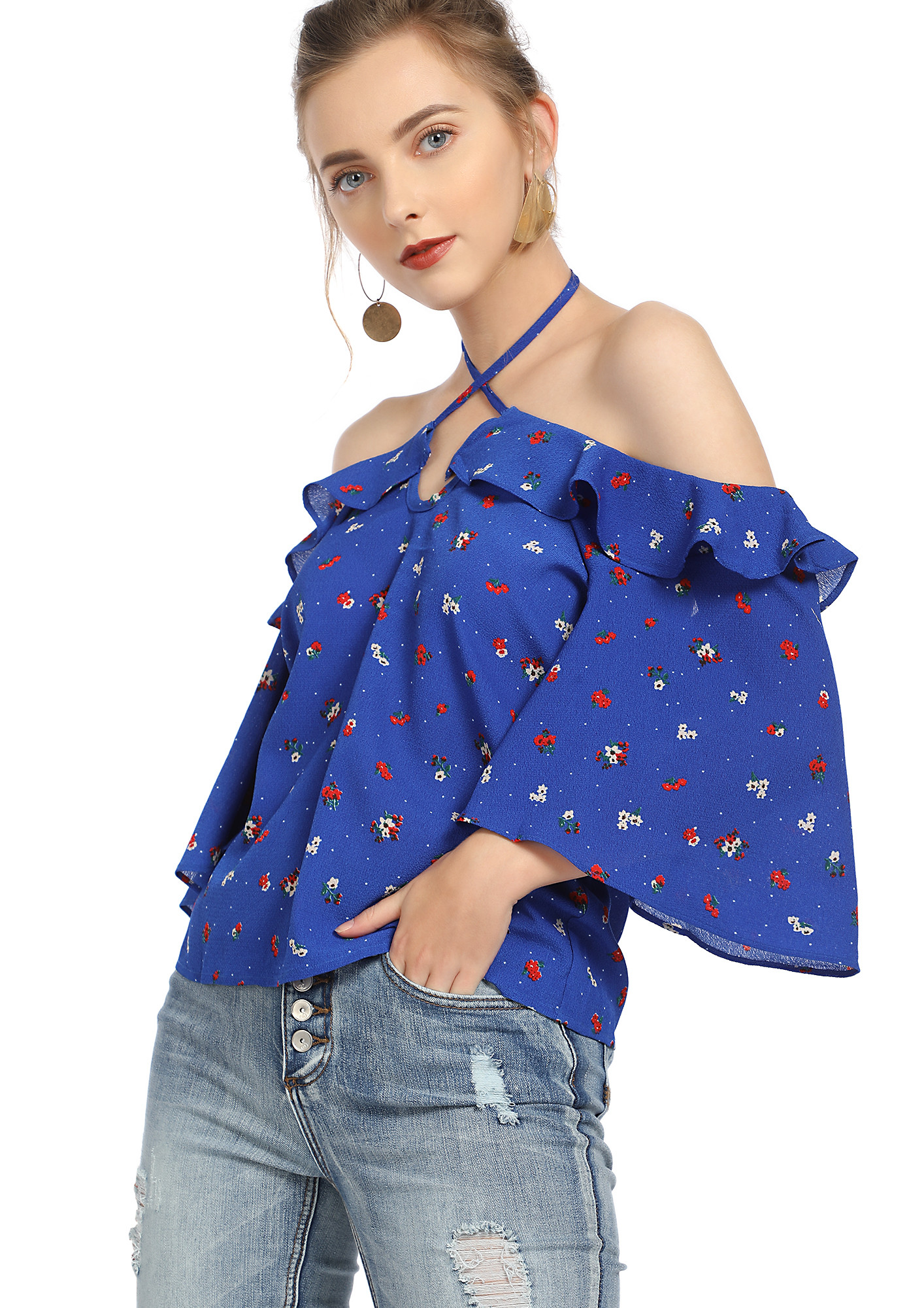 BOLD MOVES BLUE TOP