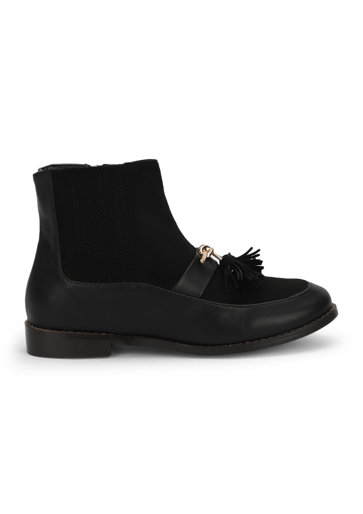 SUCH IS MY STYLE BLACK ANKLE BOOTS