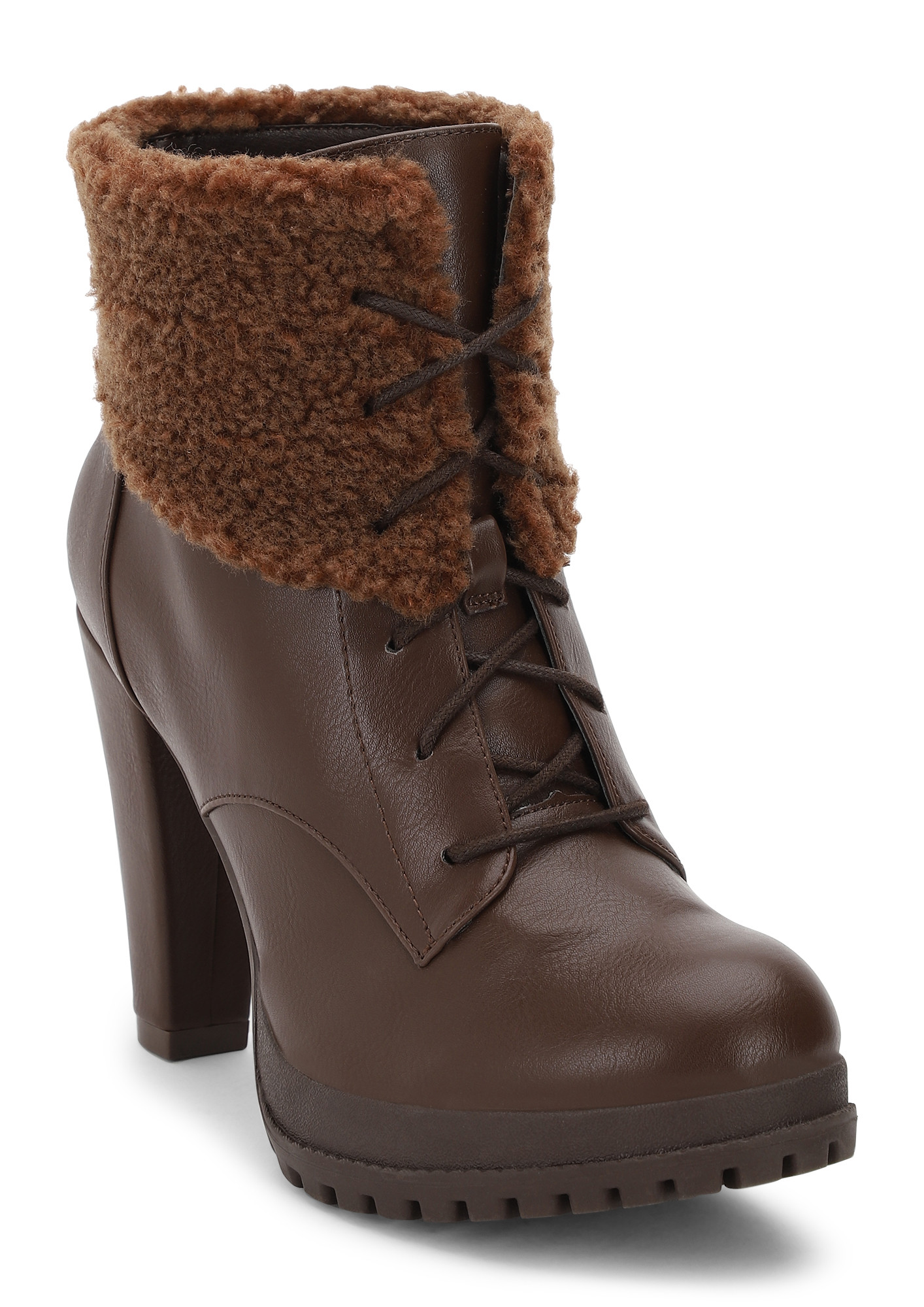 THE SOVIET EFFECT BROWN COMBAT BOOTS