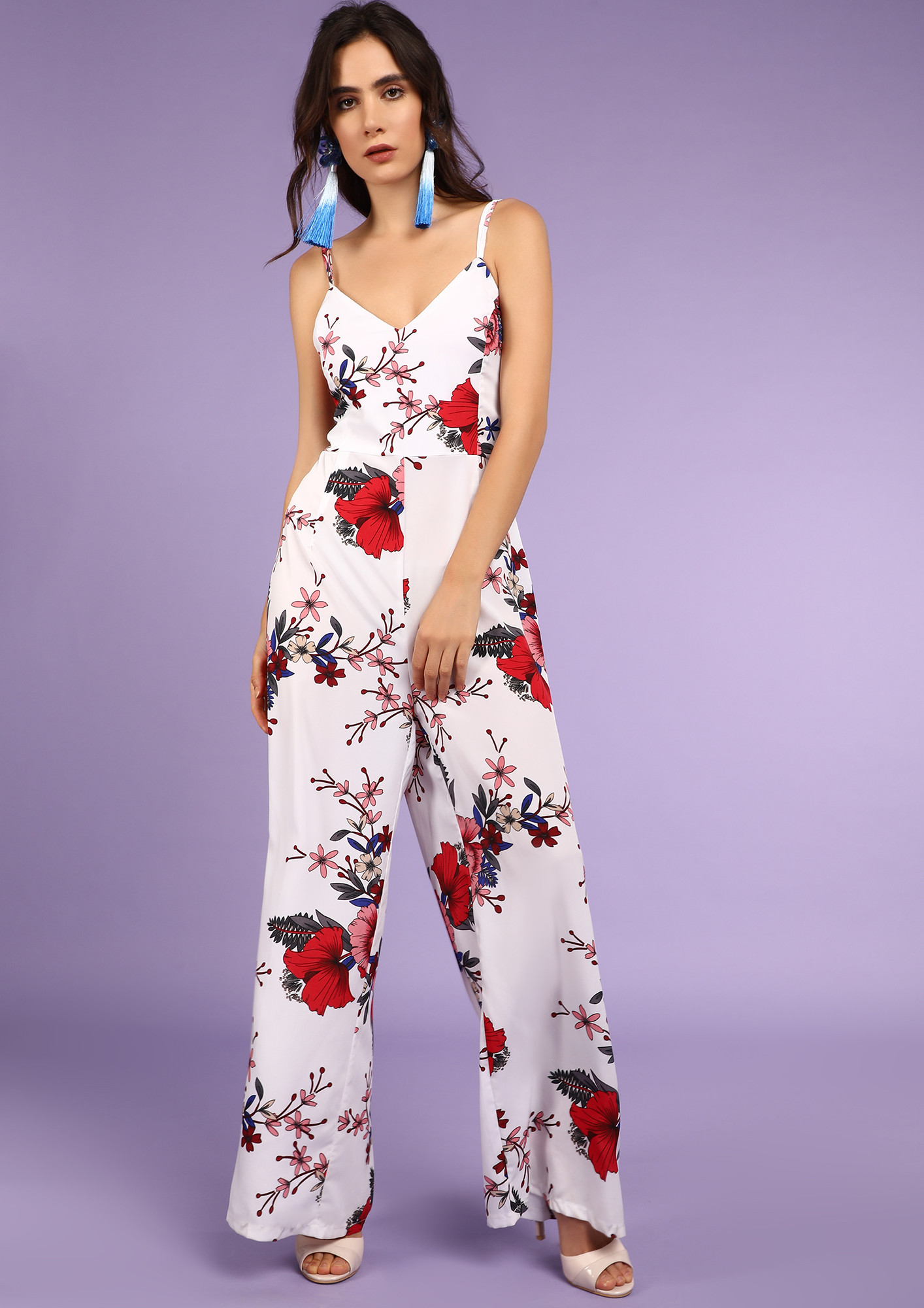 ENCHANTED FOREST WHITE JUMPSUIT