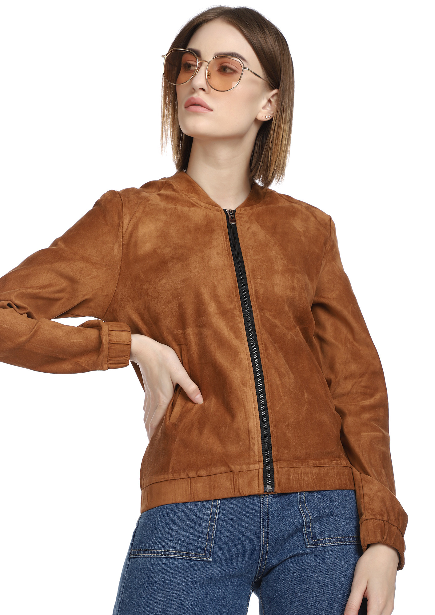 SOFT YET STRONG BROWN SUEDE JACKET