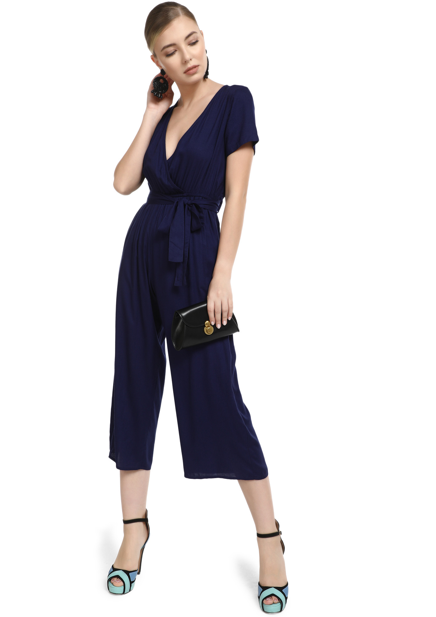 PERFECTLY ALRIGHT NAVY JUMPSUIT