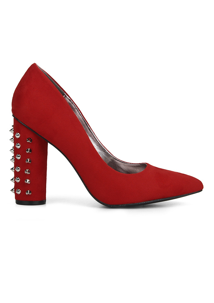 Shoetopia - Red Women's Sandal Heels - Buy Shoetopia - Red Women's Sandal Heels  Online at Best Prices in India on Snapdeal