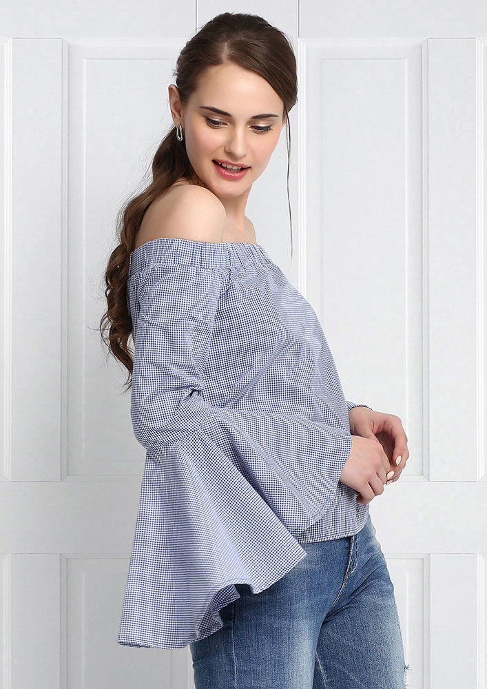 CHECK OUT THIS BELL SLEEVE SHIRT