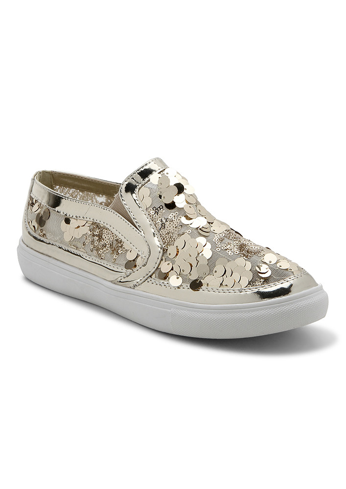 GOLDEN SEQUENCE SNEAKERS