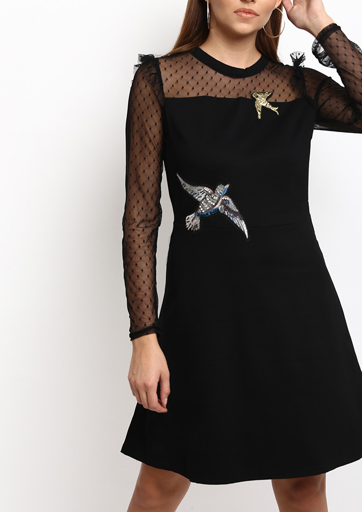 Buy Stylish Black Net Dresses Collection At Best Prices Online
