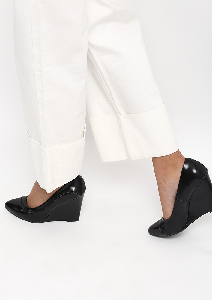 Bushnell in Black Jute Wedge Sandals | Women's Shoes by OTBT –  shop.gottahavemypumps.com