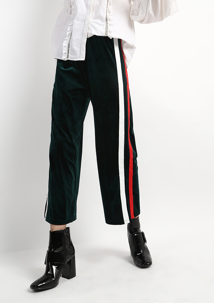 Shop Velvet WideLeg Pants for Women from latest collection at Forever 21   343571