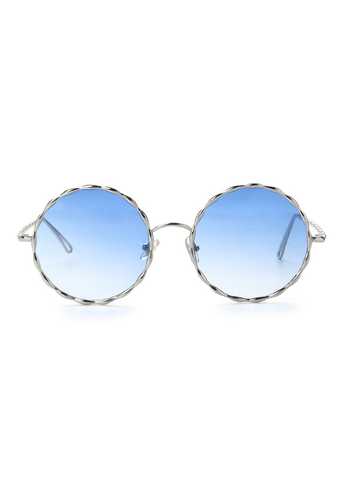 Blue Aviator Rimmed Sunglasses Fastrack - M258GR6V at best price | Fastrack  Eyewear