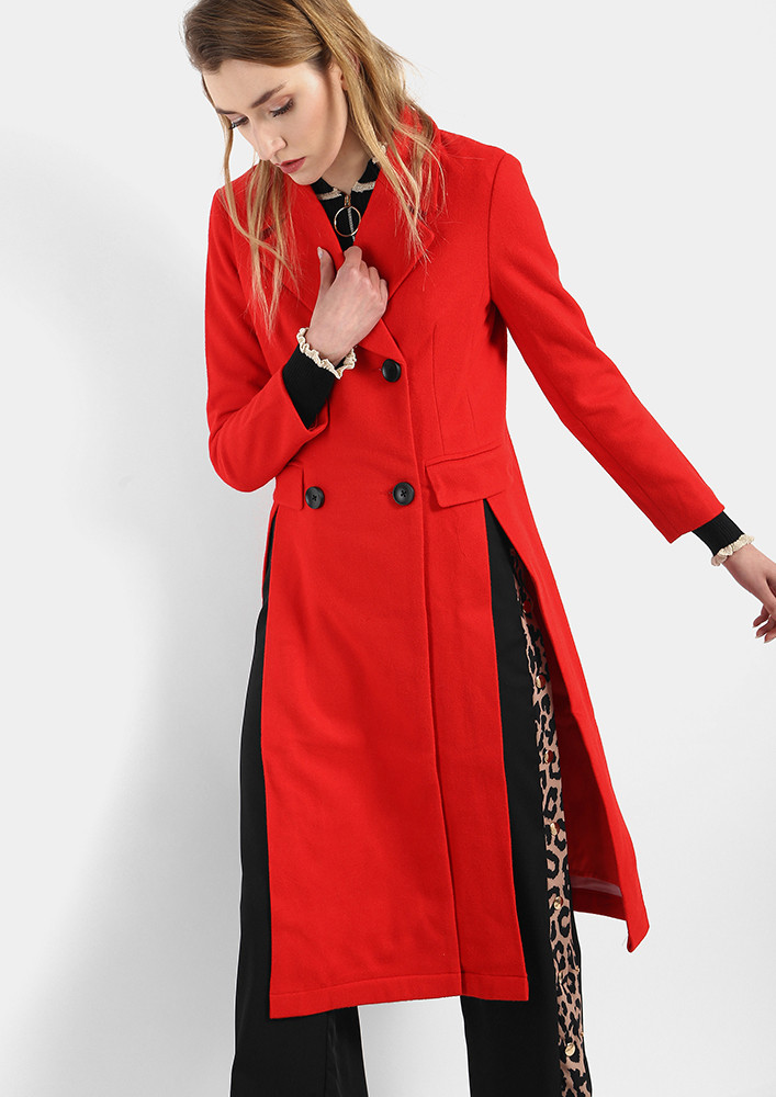 FIND YOUR COVER IN RED COAT