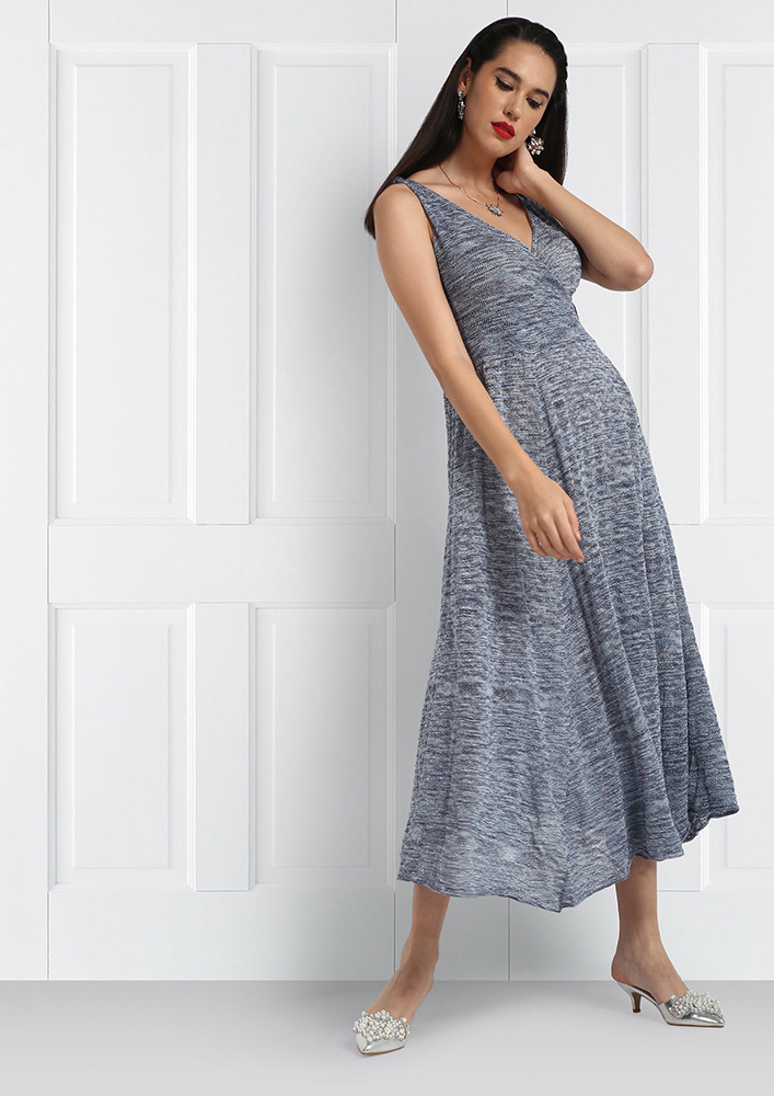 BLUE BELLE OF THE TOWN DRESS