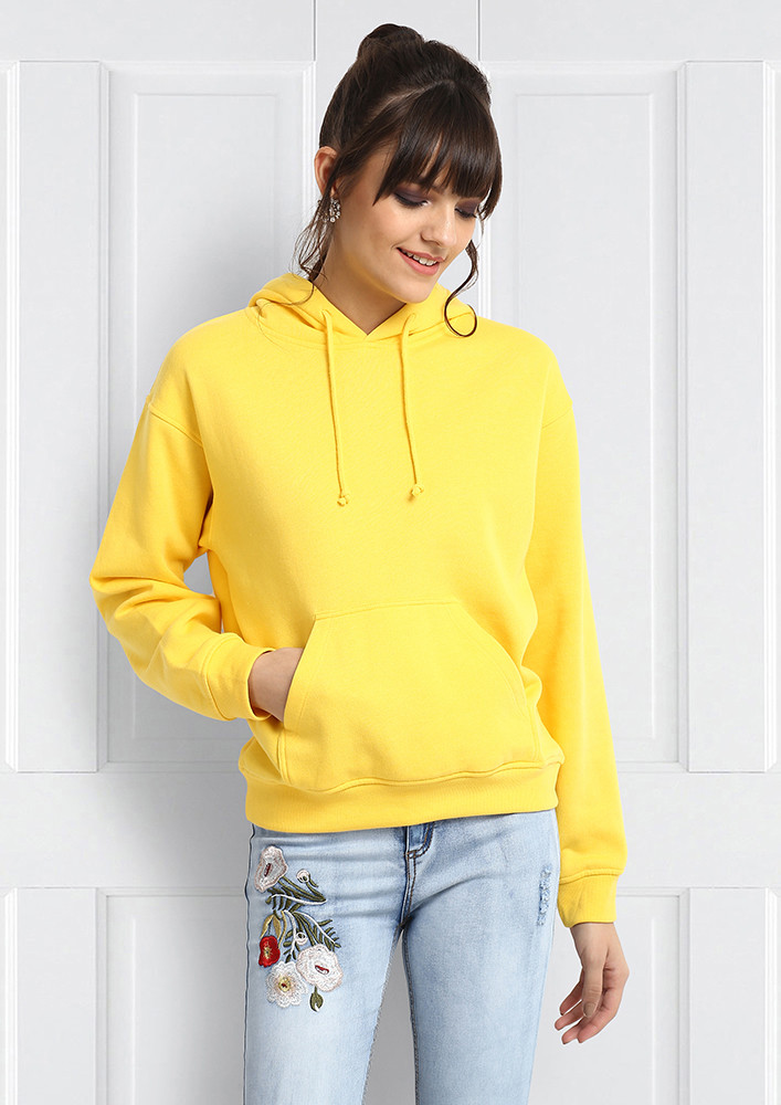 CUTIE IN A HOODIE (YELLOW)