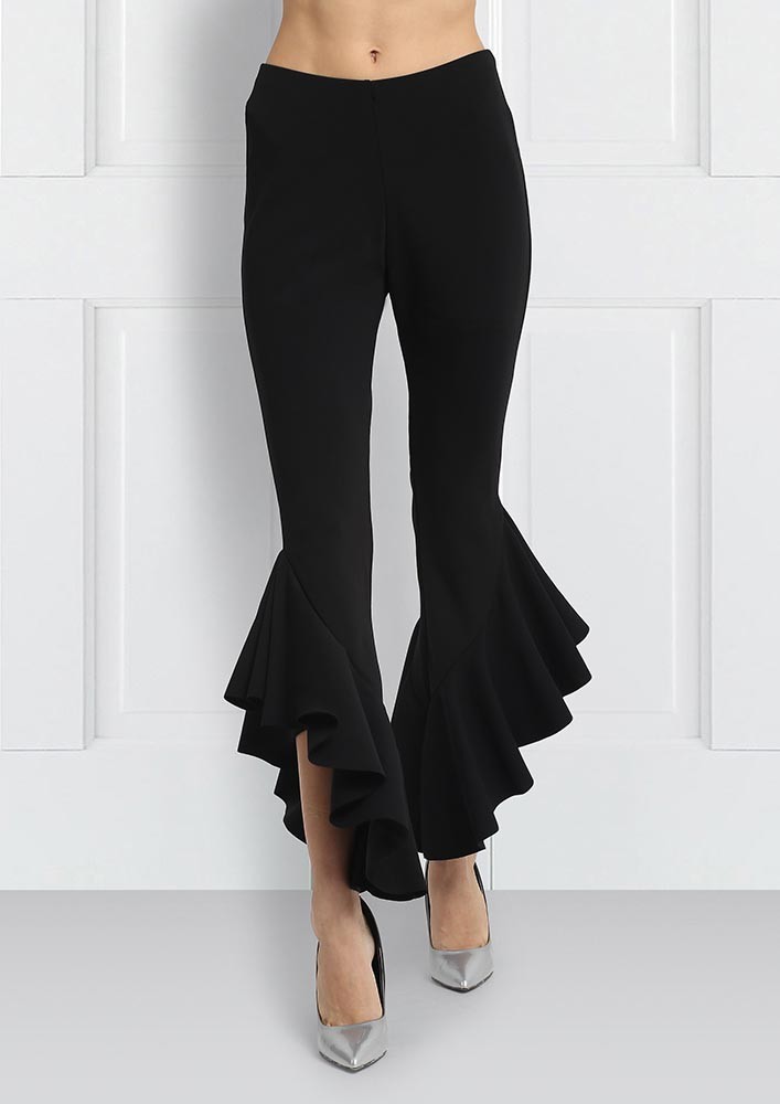 Buy SLITZ-O-STYLE RUFFLE PANTS for Women Online in India