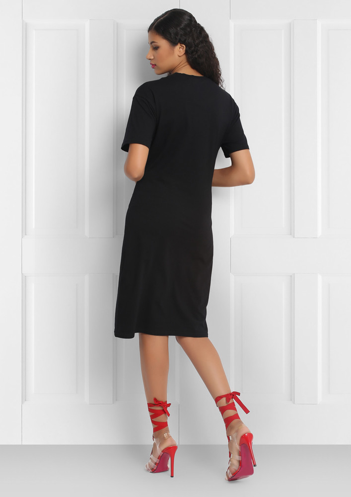 Buy Lizbe Corset Bodycon Dress in Black for Women Online in India