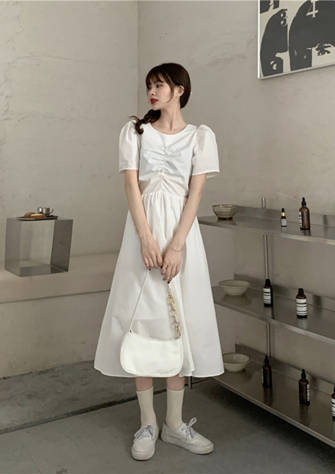 Korean dress Black and White Stock Photos & Images - Alamy