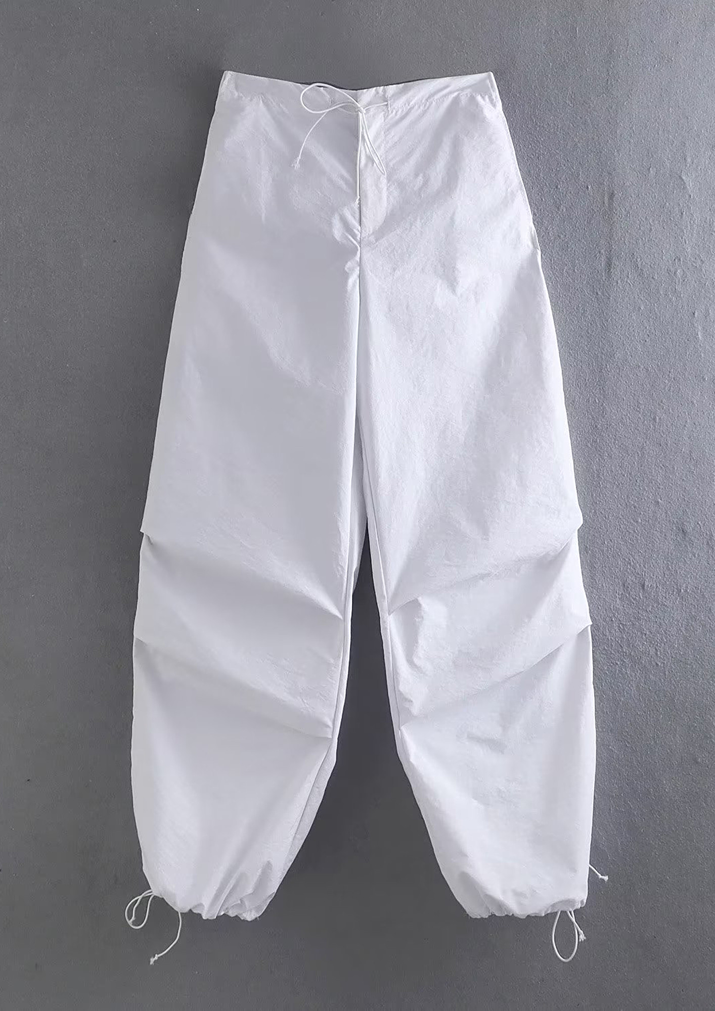 Parachute Pants-White – bayberryblondesboutique